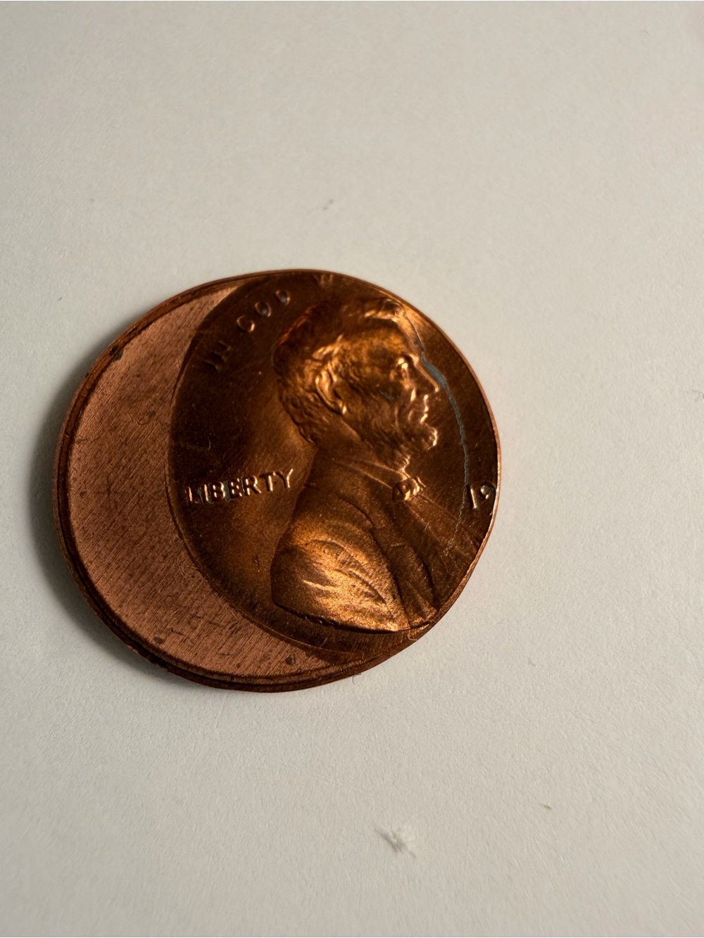 liberty Copper Tone Penny Art Accent